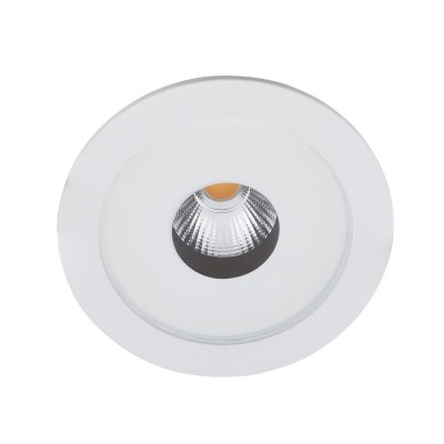 Spot LED incastrat pentru baie design minimalist IP54 PLAZMA alb