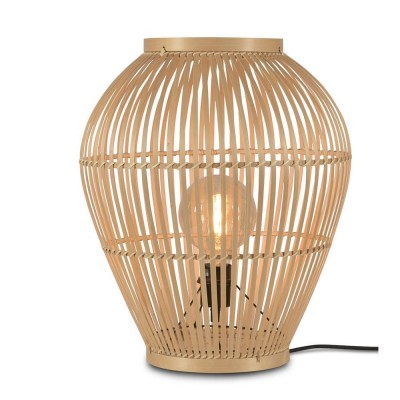 Lampa de podea Tuvalu bamboo natural, S