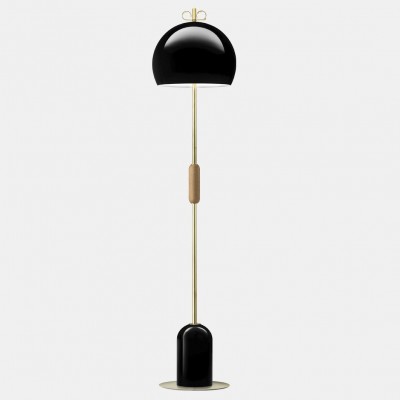 Lampadar LUX, realizat manual BON TON, negru