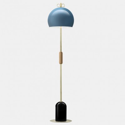 Lampadar LUX, realizat manual BON TON, albastru