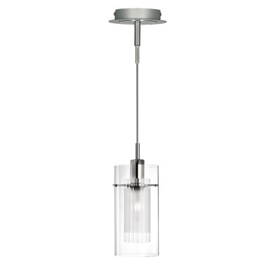 Pendul design modern Duo crom