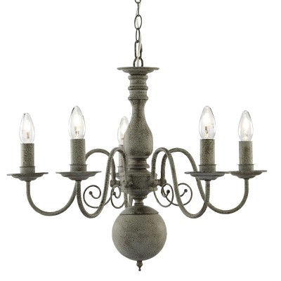 Lustra stil rustic Greythorne 5L