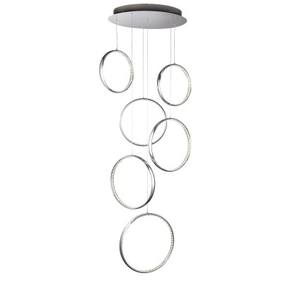 Lustra LED casa scarii design ultra-modern Rings