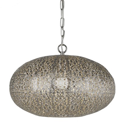 Lustra / Pendul design rustic Moroccan nickel