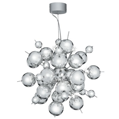 Lustra eleganta design ultra-modern Molecule crom