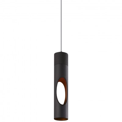 Pendul LED design modern Golden negru/ auriu