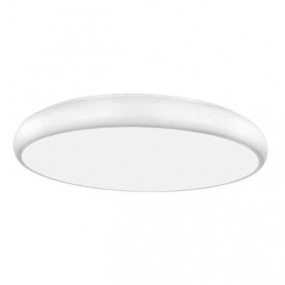 Plafoniera LED design modern Gap alb, 61cm