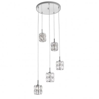 Lustra eleganta design modern cu 5 pendule Nice