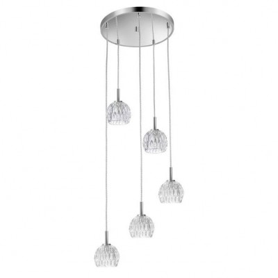 Lustra eleganta design modern cu 5 pendule Lara