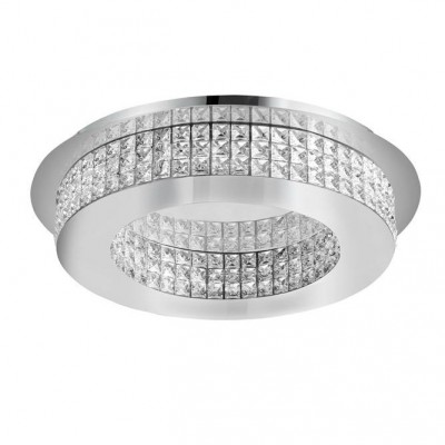 Plafoniera, Lustra LED aplicata design modern Zeffari, crom