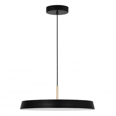 Lustra LED design modern VETRO 50cm, negru