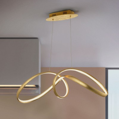 Lustra LED design ultra-modern Lia aurie