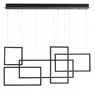 Lustra LED suspendata design geometric CORNICE