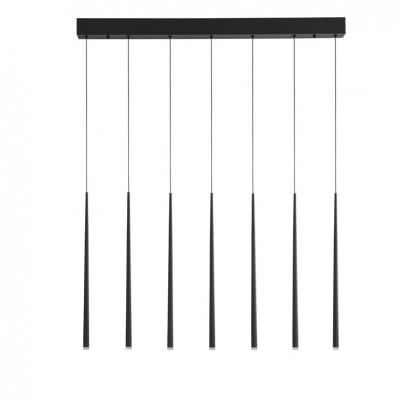 Lustra cu 7 pendule LED design modern Giono