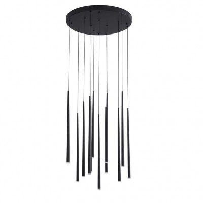 Lustra cu 12 pendule LED design modern Giono