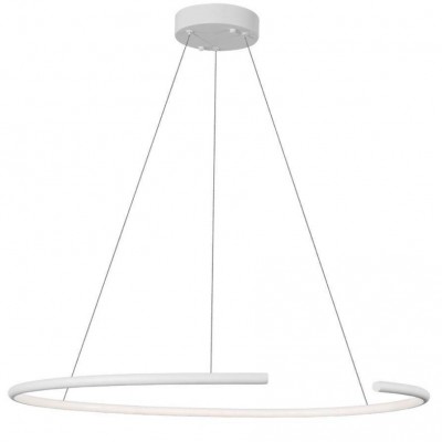 Lustra LED design modern BREDA alb