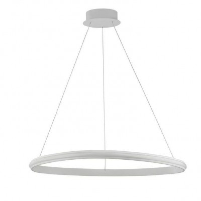 Lustra LED design modern circular ARIES alba