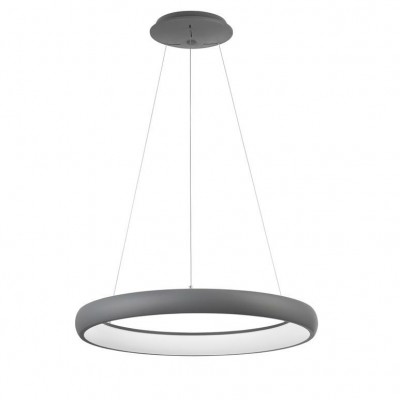 Lustra LED design modern circular ALBI 51W gri