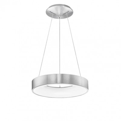 Lustra LED design modern circular RANDO THIN argintie 3000K