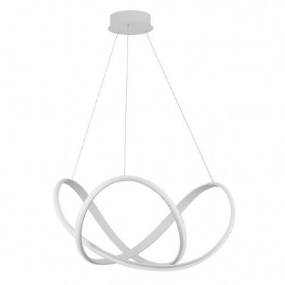 Lustra LED suspendata design modern APUS alba