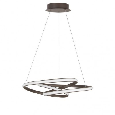 Lustra LED suspendata design modern MENTON cafenie