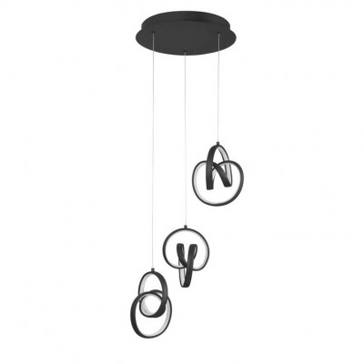 Lustra LED suspendata design modern 3 RINGS