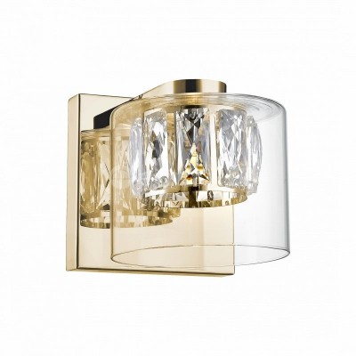 Aplica LED design modern GEM auriu