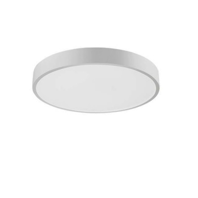 Plafoniera LED moderna design slim Ø40cm HADON alba