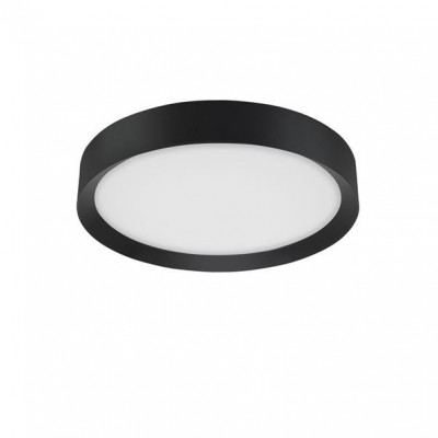 Lustra LED moderna design slim Luton negru