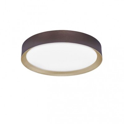 Lustra LED moderna design slim Luton maro