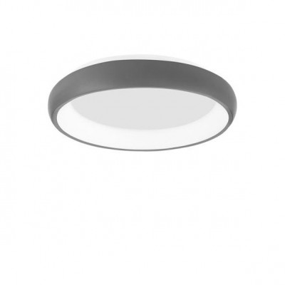 Plafoniera LED moderna design slim Ø41cm ALBI gri 