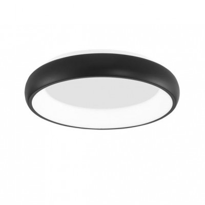 Plafoniera LED moderna design slim Ø41cm ALBI negru