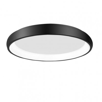 Plafoniera LED moderna design slim Ø61cm ALBI negru