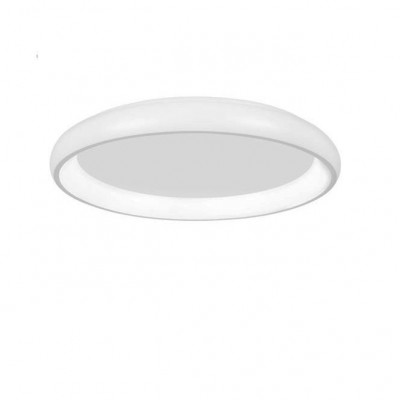 Plafoniera LED moderna design slim Ø41cm ALBI alba