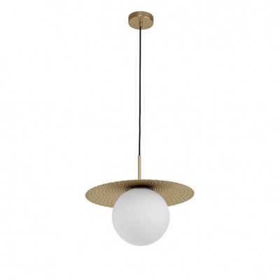 Pendul design modern decorativ Obbit auriu