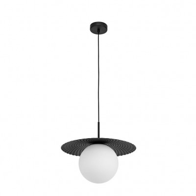 Pendul design modern decorativ Obbit negru