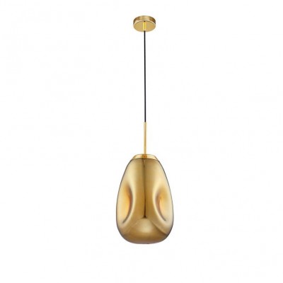 Lustra / Pendul design modern decorativ Lava auriu