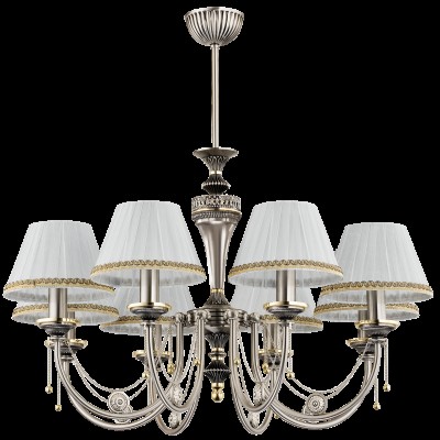 Candelabru 8 brate design clasic realizat manual Dorato