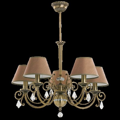 Candelabru elegant 5 brate, design clasic cu cristale Swarovski, Coco