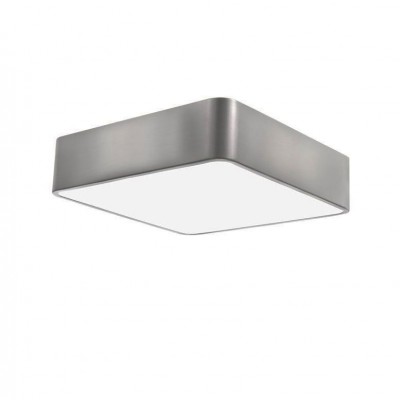 Plafoniera design modern 46x46cm Ragu nickel 