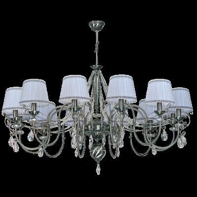 Candelabru 12 brate design clasic realizata manual, Cristal Swarovski Luca