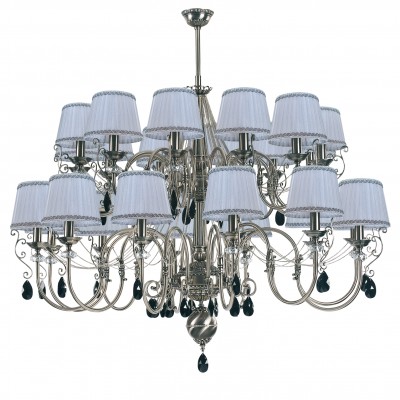 Candelabru 24 brate design clasic realizata manual, Cristal Swarovski Luca