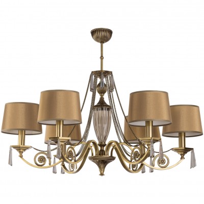 Candelabru 6 brate design clasic cristal Asfour Monza