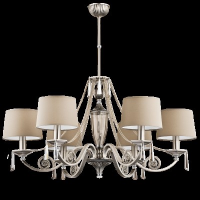 Candelabru 6 brate design clasic cristal Asfour Monza