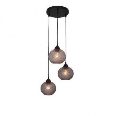 Lustra design modern Porto 3L gri 