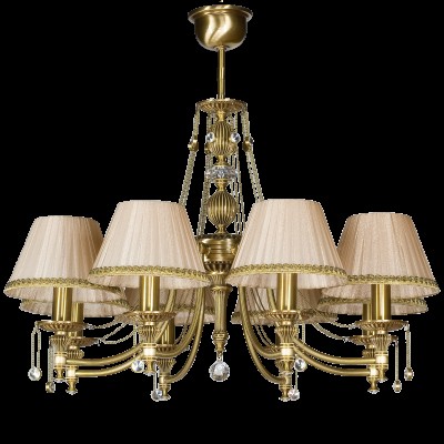 Candelabru 8 brate realizat manual, Cristal Swarovski Nico