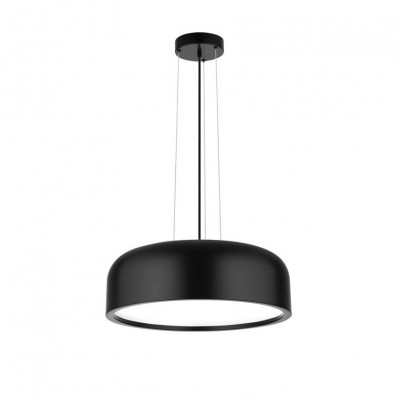 Lustra design modern Ø48cm Perleto neagra