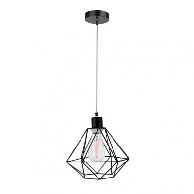 Lustra / Pendul design modern Ø20cm Pietra negru