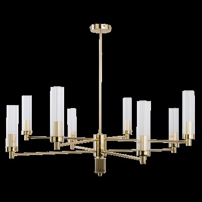 Candelabru modern realizat manual din alama Seti 8L