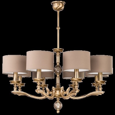 Candelabru 8 brate design modern realizat manual Tivoli